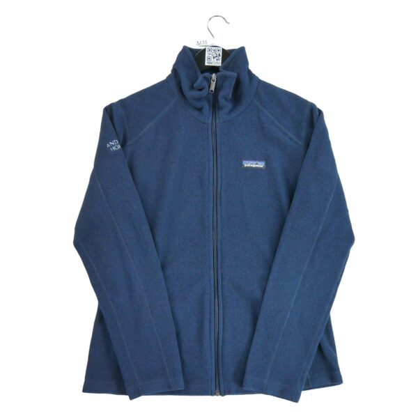 Veste polaires femme manches longues marine Patagonia Col Montant