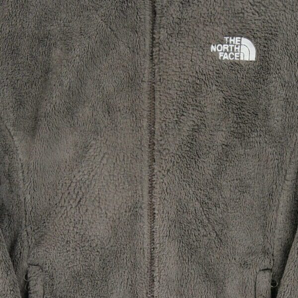 Veste polaires femme manches longues marron The North Face Col Montant QWE0196