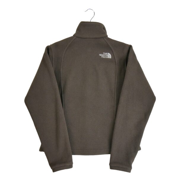 Veste polaires femme manches longues marron The North Face Col Montant QWE3052
