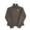 Veste polaires femme manches longues marron The North Face Col Montant QWE3052