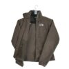 Veste polaires femme manches longues marron The North Face Col Montant QWE3052