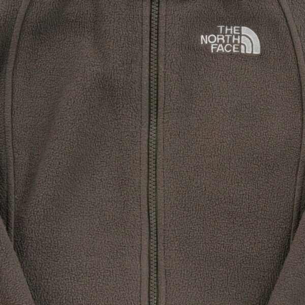 Veste polaires femme manches longues marron The North Face Col Montant QWE3052
