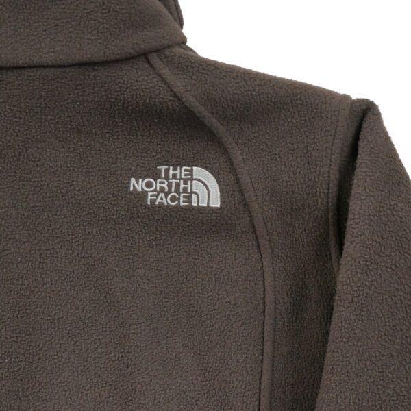 Veste polaires femme manches longues marron The North Face Col Montant QWE3052