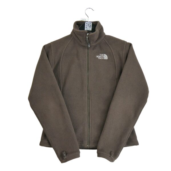 Veste polaires femme manches longues marron The North Face Col Montant QWE3052
