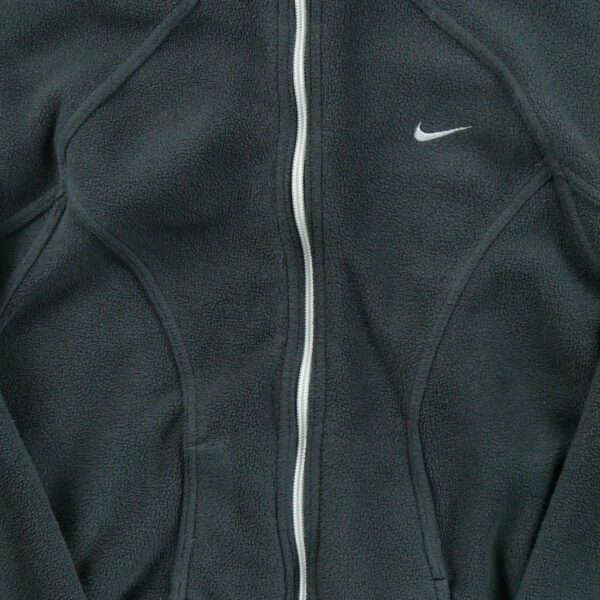 Veste polaires femme manches longues noir Nike Col Montant QWE0423