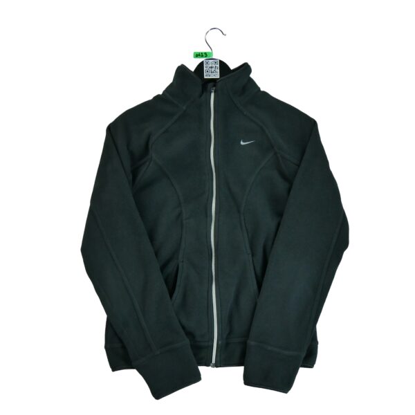 Veste polaires femme manches longues noir Nike Col Montant QWE0423