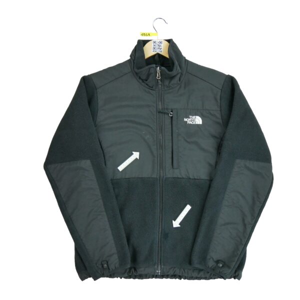 Veste polaires femme manches longues noir The North Face Col Montant QWE1358