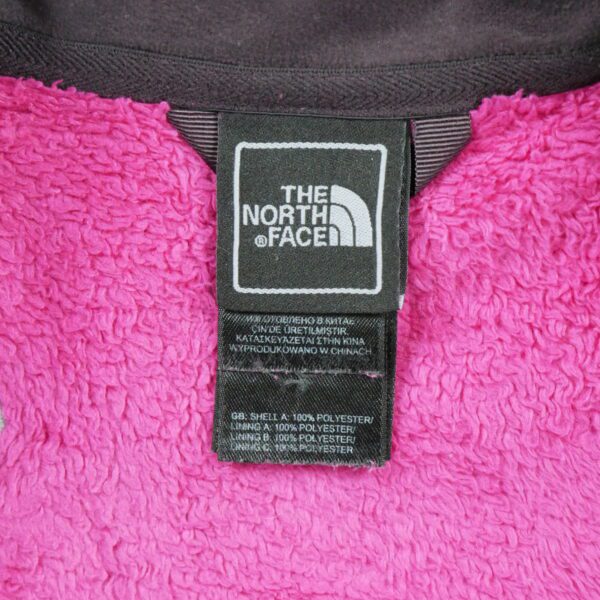 Veste polaires femme manches longues rose The North Face Col Montant