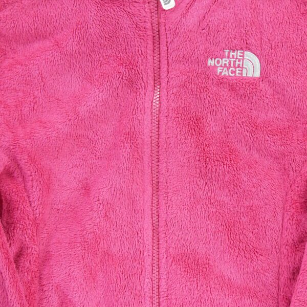 Veste polaires femme manches longues rose The North Face Col Montant
