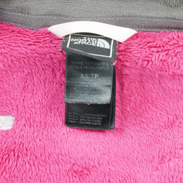Veste polaires femme manches longues rose The North Face Col Montant