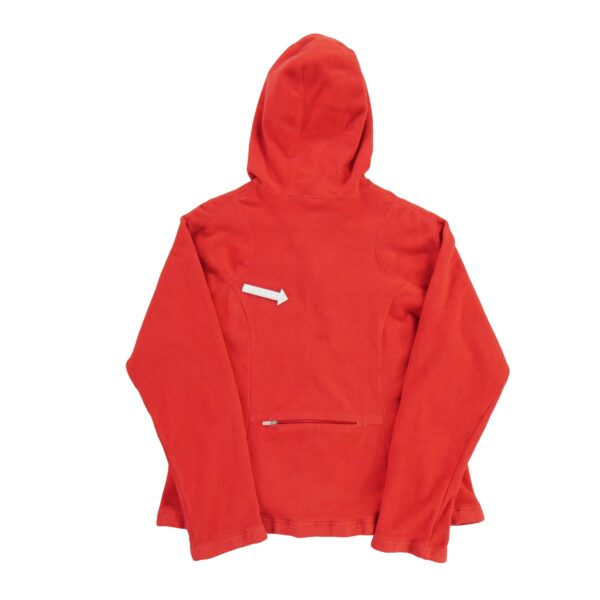 Veste polaires femme manches longues rouge Nike Col Montant QWE1179