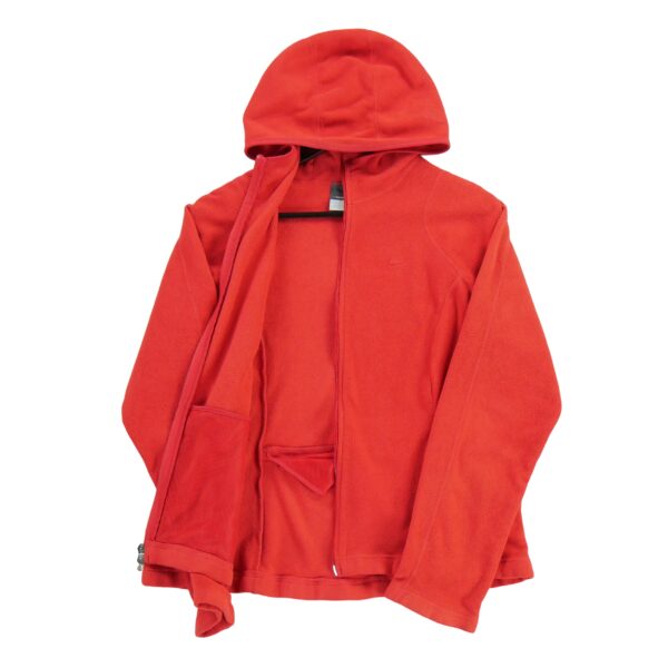 Veste polaires femme manches longues rouge Nike Col Montant QWE1179