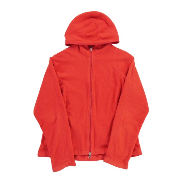Veste polaires femme manches longues rouge Nike Col Montant QWE1179