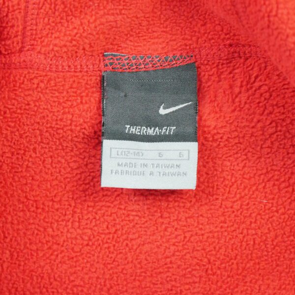 Veste polaires femme manches longues rouge Nike Col Montant QWE1179