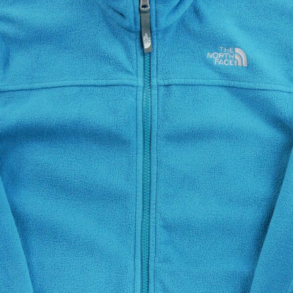 Veste polaires femme manches longues turquoise The North Face Col Montant QWE3430