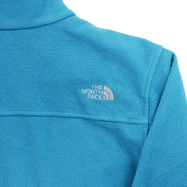 Veste polaires femme manches longues turquoise The North Face Col Montant QWE3430