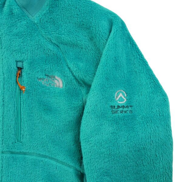 Veste polaires femme manches longues vert The North Face Col Montant