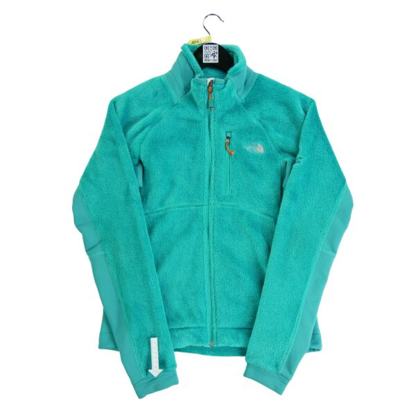 Veste polaires femme manches longues vert The North Face Col Montant