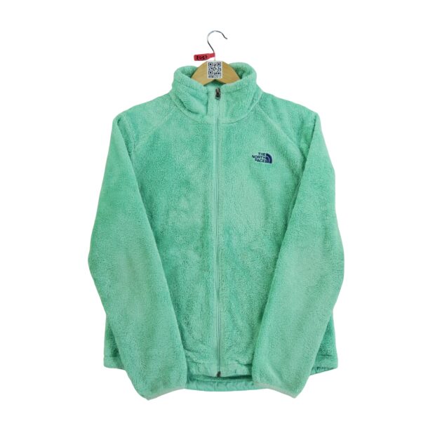 Veste polaires femme manches longues vert The North Face Col Montant QWE2017