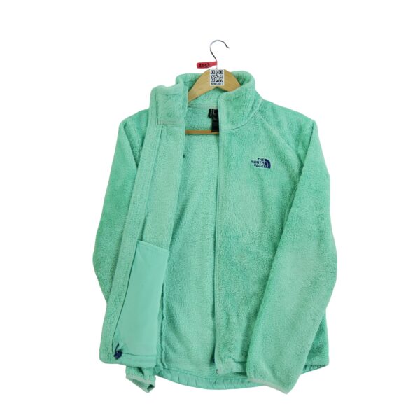 Veste polaires femme manches longues vert The North Face Col Montant QWE2017