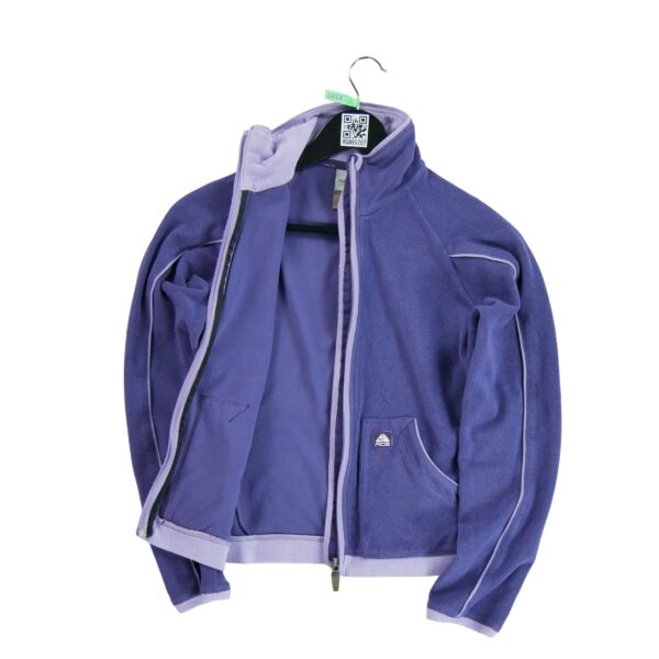 Veste polaires femme manches longues violet Nike Col Montant QWE0267