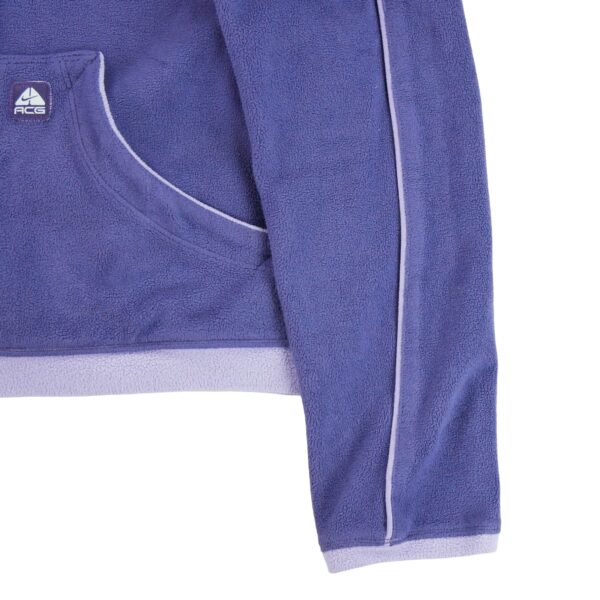 Veste polaires femme manches longues violet Nike Col Montant QWE0267