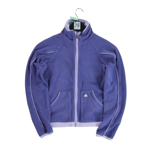 Veste polaires femme manches longues violet Nike Col Montant QWE0267