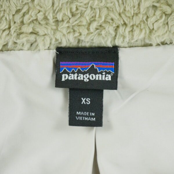 Veste polaires femme sans manches beige Patagonia Col Montant