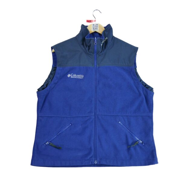 Veste polaires femme sans manches violet Columbia Col Montant