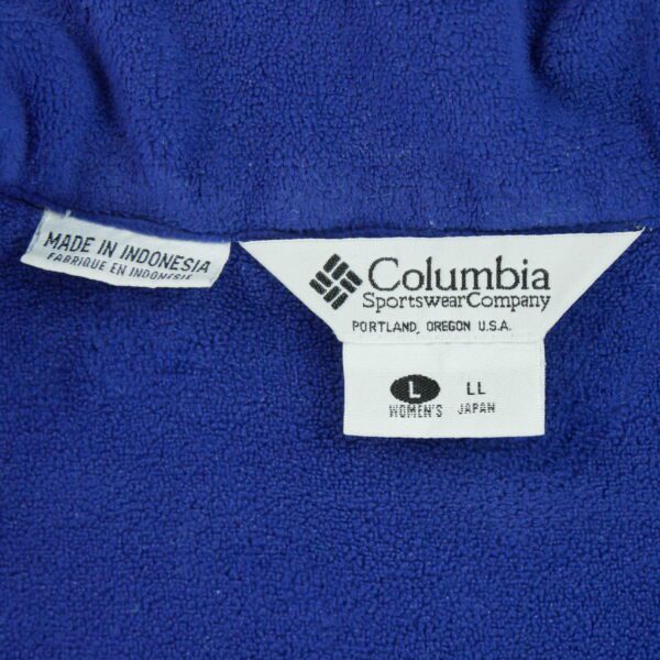 Veste polaires femme sans manches violet Columbia Col Montant
