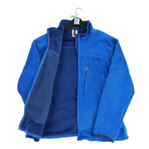 Veste polaires homme manches longues bleu Patagonia Col Montant