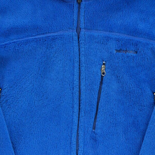 Veste polaires homme manches longues bleu Patagonia Col Montant