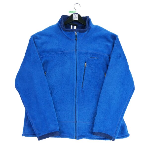 Veste polaires homme manches longues bleu Patagonia Col Montant