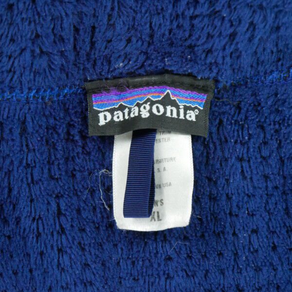 Veste polaires homme manches longues bleu Patagonia Col Montant