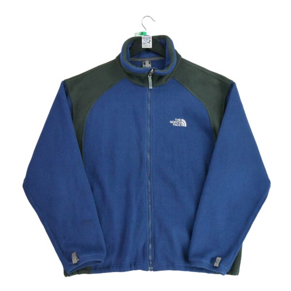 Veste polaires homme manches longues bleu The North Face Col Montant