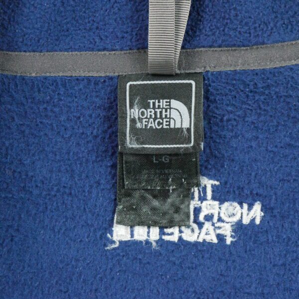 Veste polaires homme manches longues bleu The North Face Col Montant