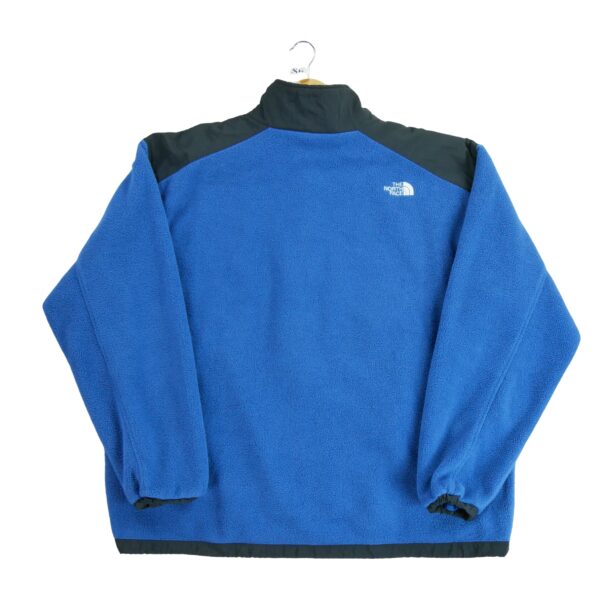 Veste polaires homme manches longues bleu The North Face Col Montant