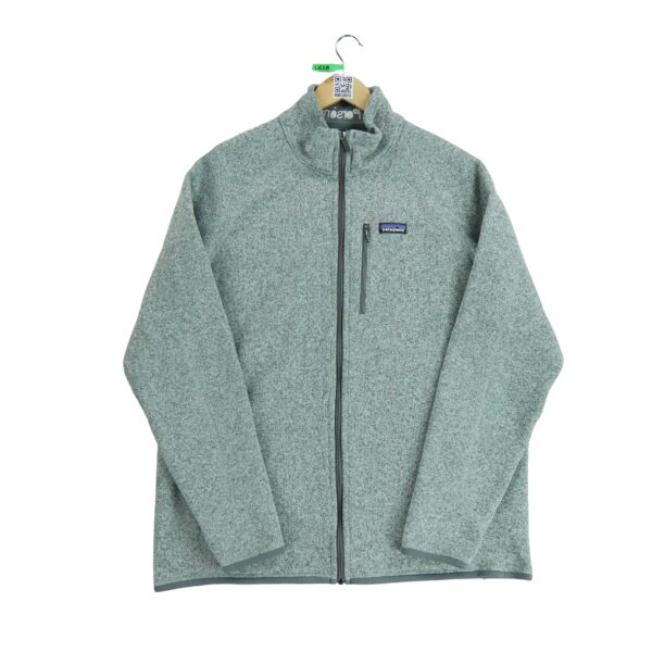 Veste polaires homme manches longues gris Patagonia Col Montant