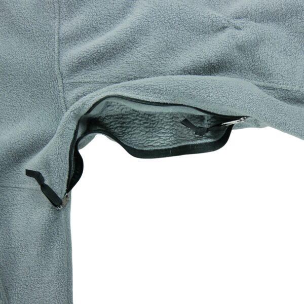 Veste polaires homme manches longues gris The North Face Col Montant QWE2412