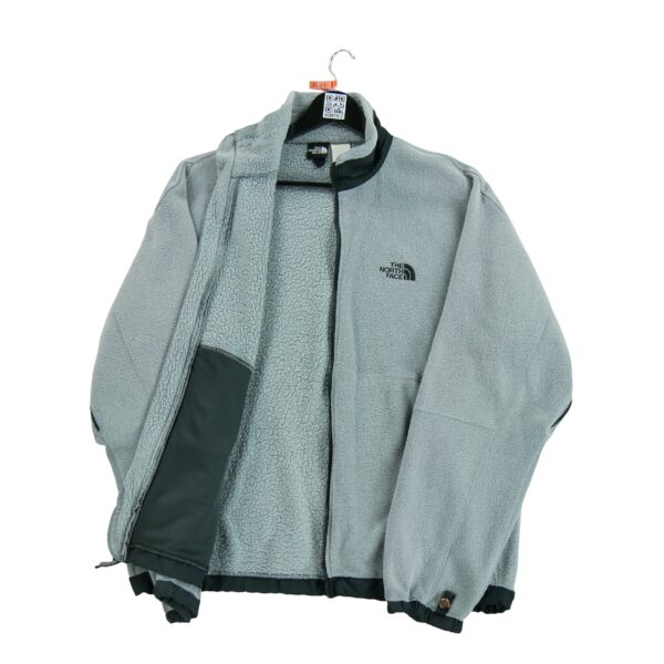 Veste polaires homme manches longues gris The North Face Col Montant QWE2412