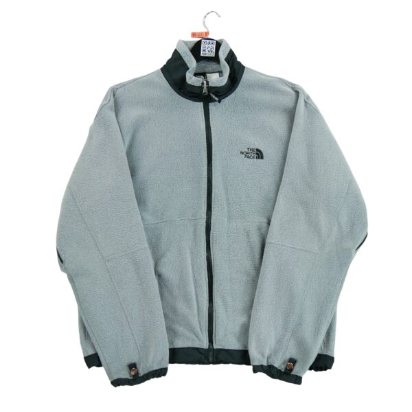 Veste polaires homme manches longues gris The North Face Col Montant QWE2412