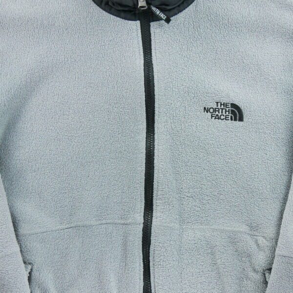 Veste polaires homme manches longues gris The North Face Col Montant QWE2412