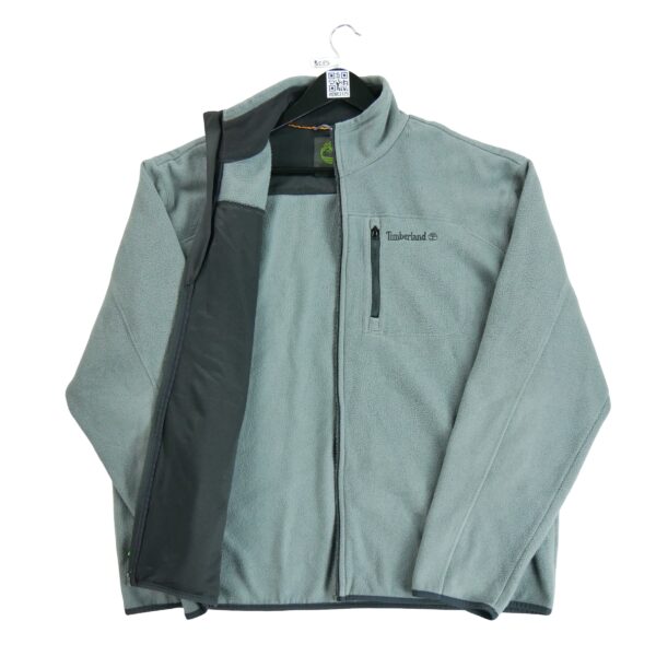 Veste polaires homme manches longues gris Timberland Col Montant QWE3125