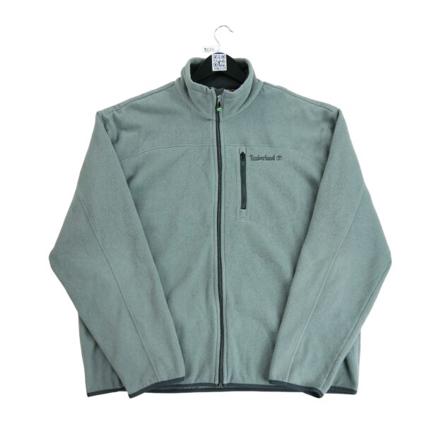 Veste polaires homme manches longues gris Timberland Col Montant QWE3125