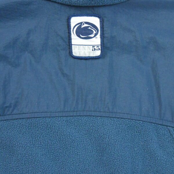Veste polaires homme manches longues marine Columbia Motif imprime Col Montant Equipe Penn State QWE3025