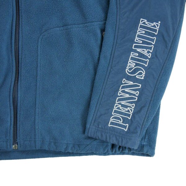 Veste polaires homme manches longues marine Columbia Motif imprime Col Montant Equipe Penn State QWE3025