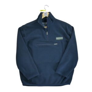 Veste polaires homme manches longues marine Polo Ralph Lauren Col Montant QWE1283