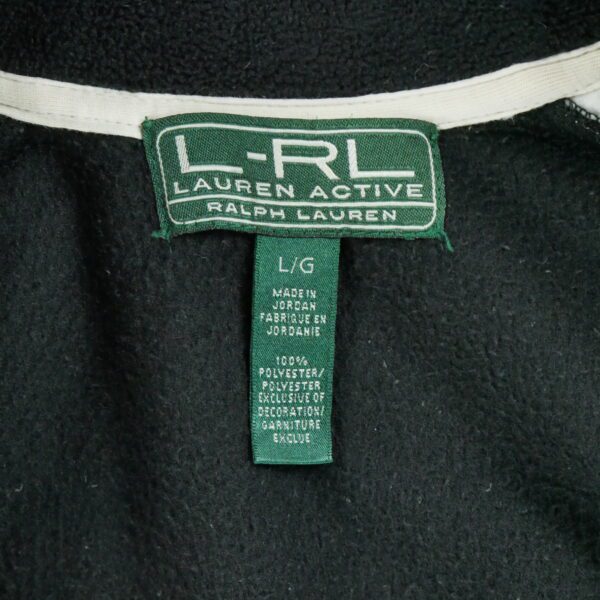 Veste polaires homme manches longues noir Polo Ralph Lauren Col Montant QWE3560