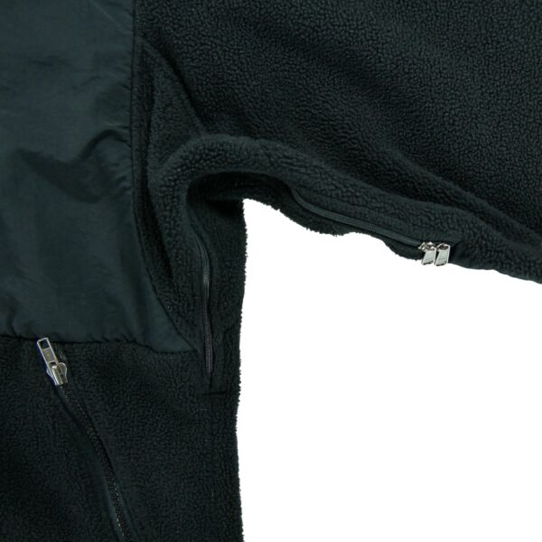 Veste polaires homme manches longues noir The North Face Col Montant
