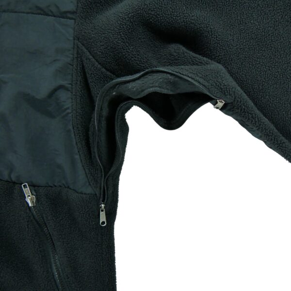 Veste polaires homme manches longues noir The North Face Col Montant